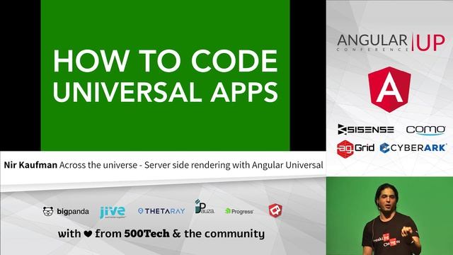 Nir Kaufman - Server Side Rendering with Angular Universal смотреть онлайн