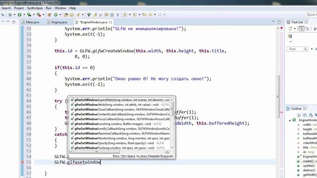 OpenGL 3D Game #1 - Дисплей смотреть онлайн
