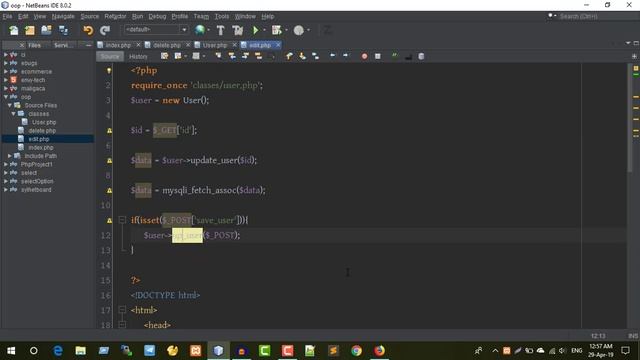 OOP - Part-05 ( CRUD in PHP MySQL View, Update, Delete ) смотреть онлайн