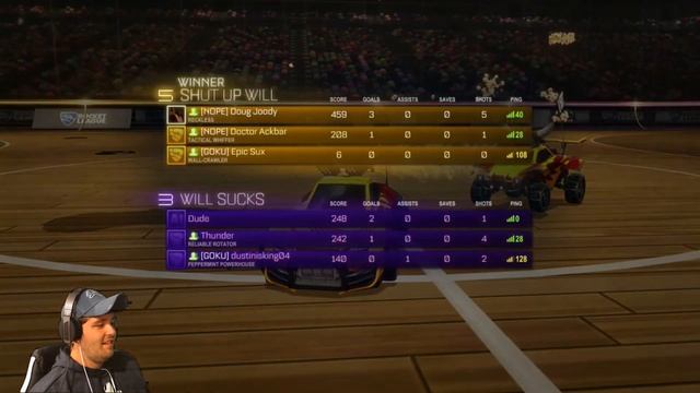 WHAT ARE WE EVEN PLAYING ANYMORE | Rocket League Gameplay Part 18 (ft. Jamey, Dustin, Jimmy, Brian) смотреть онлайн