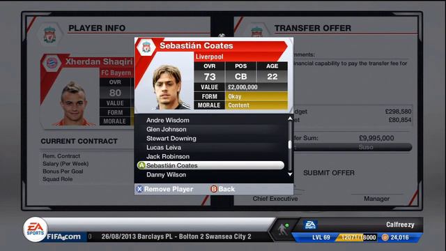 FIFA 13 - Career Mode - S3 - Ep 30 - Putting In Some Bids! смотреть онлайн