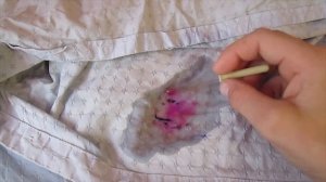 Как вывести чернила из рубашки , действенный способ