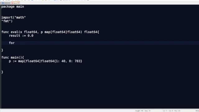 Golang polynomial algebra calculator [simple] смотреть онлайн