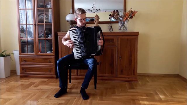 Domenico Scarlatti - Sonata B-dur (Dawid Dutkiewicz - accordion Ballone Burini Compact Plus 414) смотреть онлайн