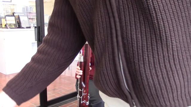 Rare Reinhold Lange workshop (Biebrich) German Bassoon c. 1925 смотреть онлайн