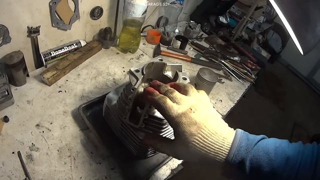 ХОНИНГОВКА ЦИЛИНДРА И ТРЭШ С АМОРТИЗАТОРОМ. смотреть онлайн