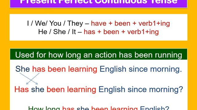 Present Perfect Continuous Tense | Basic English Grammar Lesson смотреть онлайн