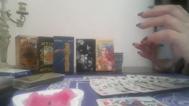 Король👑 Крестовый♣️ +Дама Червовая❤,с чем идет,что думает о Вас? смотреть онлайн