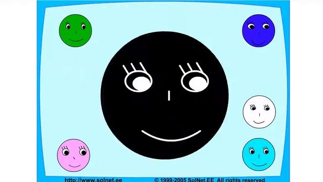 Развивающая игра  изучаем цвета