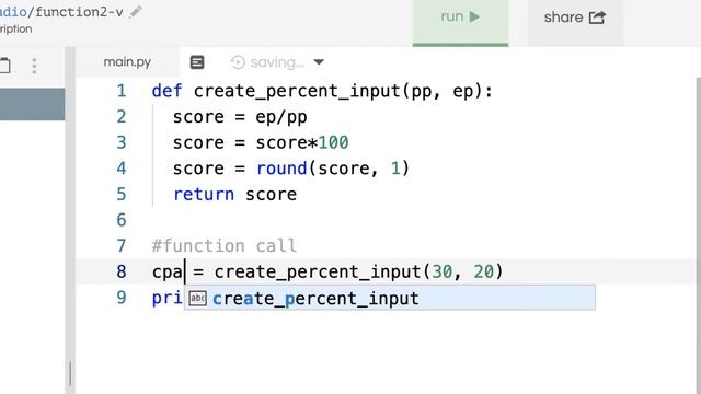 Python function with Parameters & Arguments смотреть онлайн