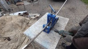 Профилегиб, прокат профиля для теплицы размер 6х3 метра. Видео -1.