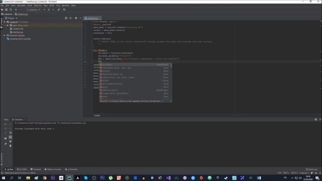 Пишем софт #4 Контактная книга на Python Часть 1 смотреть онлайн