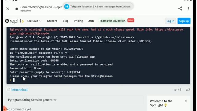 How Create Video Stream Telegram Bot @CDVai смотреть онлайн