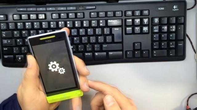 HTC 8S - A620e (Hard Reset) Windows Phone сброс настроек смотреть онлайн