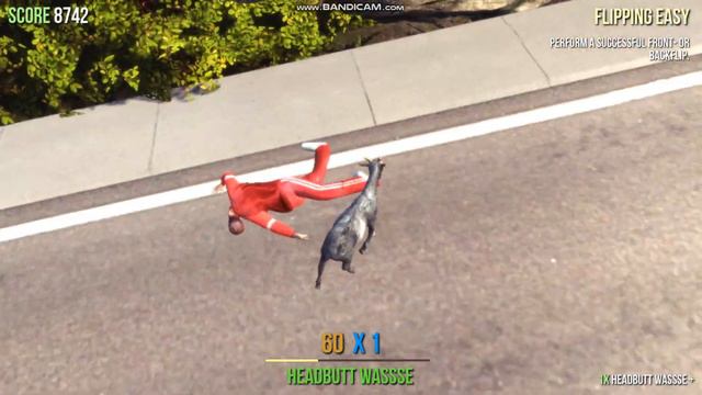 Играю в Goat симулятор смотреть онлайн