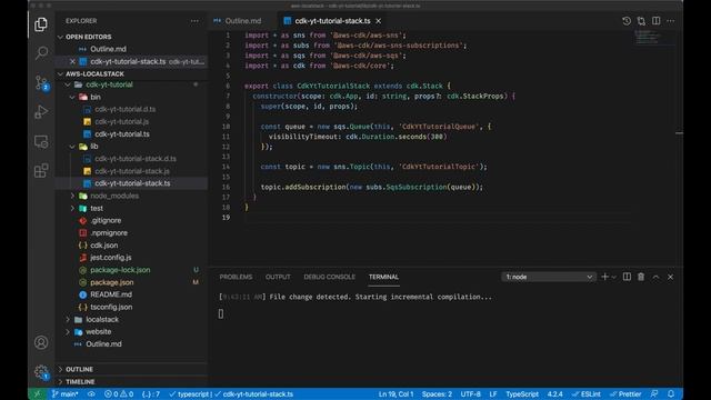 Serverless AWS Localstack Full Example - CDK, Dynamo, CloudFormation, Serverless смотреть онлайн