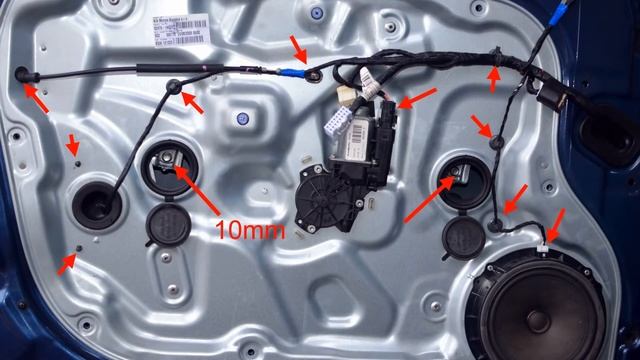 Ремонт стеклоподъемника Kia Cee'd/Киа Сид