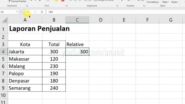 Penerapan Excel : Menggunakan Reference смотреть онлайн