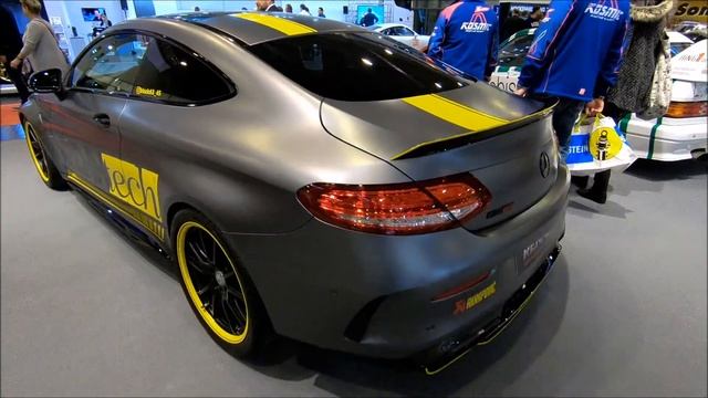 MERCEDES BENZ C CLASS C63 S COUPE C205 NEW MODEL BY RENNTECH 730HP WALKAROUND смотреть онлайн