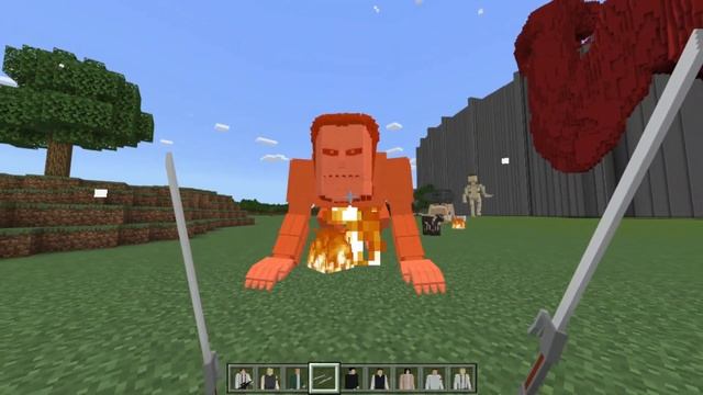 ATTACK ON TITAN (Shingeki no Kyojin) THE WAR ADDON - Minecraft Bedrock Edition / MCPE 1.19 смотреть онлайн