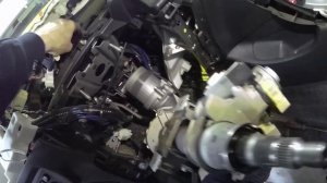 Тойота Королла 150 замена рулевой колонки