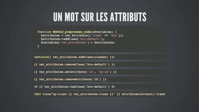 Le theming de Drupal 8 : découverte de Twig @flocondetoile смотреть онлайн