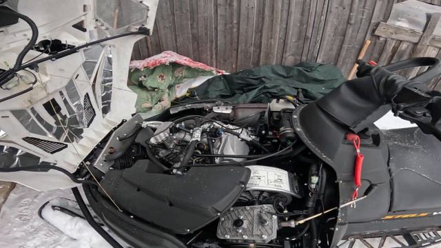 Запуск с ручного стартера -8C Стелс викин 800. Как завести снегоход , если накрылось реле стартера