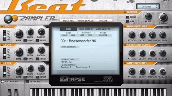 Zampler - Free VST synth - vstplanet.com