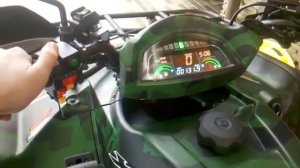 CFMOTO X6 Попытка завести № 1 (21.02.2012)