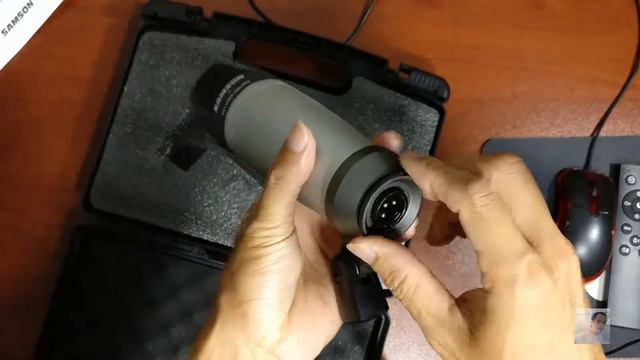 Unboxing Samson C01 Professional Studio Condenser Microphone (KHM) смотреть онлайн