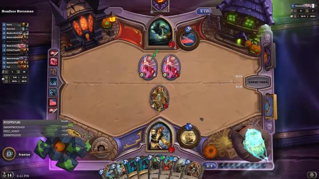 The Headless Horseman Rides (Hearthstone | Tavern Brawl) смотреть онлайн