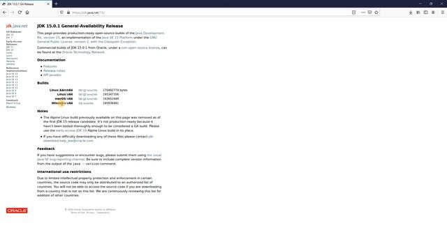 Java Development Kit builds, from Oracle смотреть онлайн