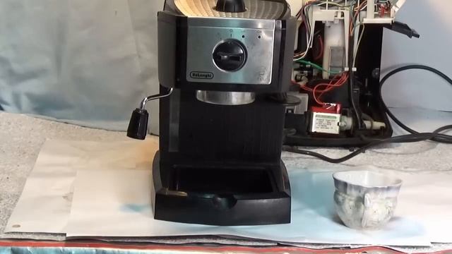 Ремонт кофеварки Delonghi EC 155 смотреть онлайн