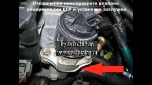 Чип тюнинг Шевроле Лачетти 1.6L отключаем клапан ЕГР