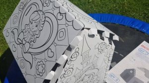 Домик-раскраска из Фикс-прайс