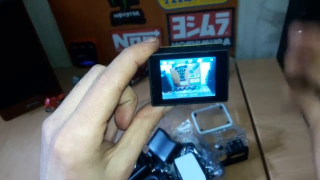 Распаковка Экшн Камера 4К ultra HD , SD карта смотреть онлайн