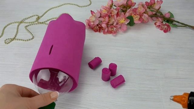 Свинка-копилка из пластиковой бутылки. смотреть онлайн