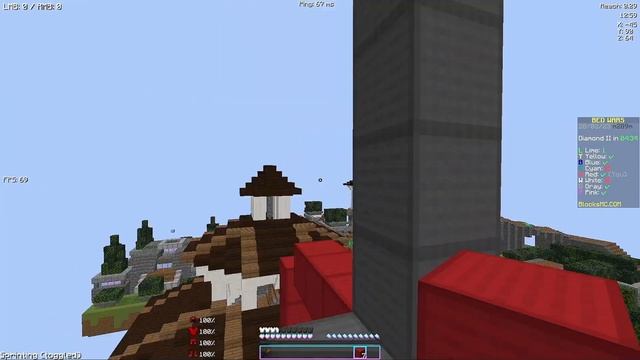 Лучший пиратский пвп сервер!Minecraft Bed Wars смотреть онлайн