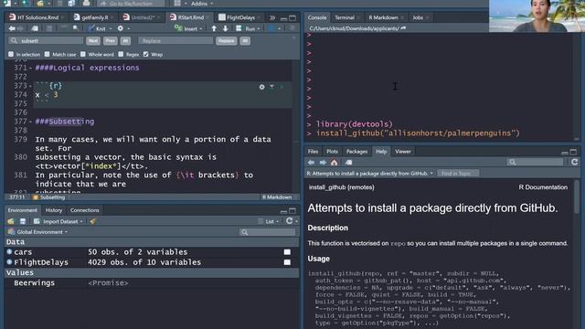 How to Install an R Package from Github смотреть онлайн