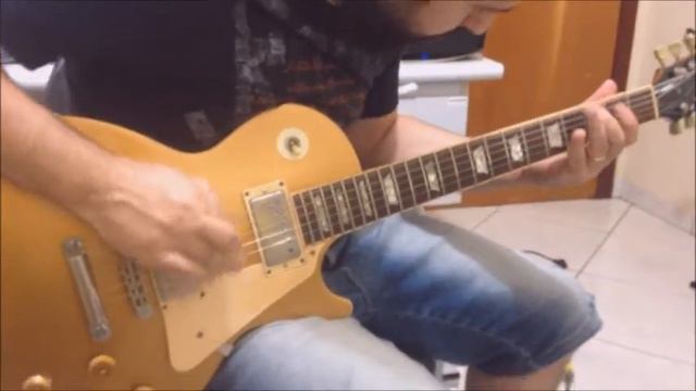 1995 Gibson Les Paul Standard Gold Top смотреть онлайн