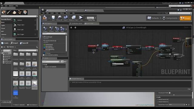 Unreal Engine 4 Simple RTS Building Placement смотреть онлайн