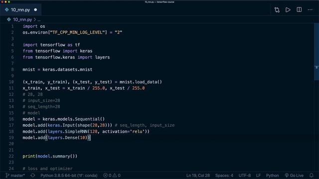 TensorFlow Tutorial 10 - Recurrent Neural Nets (RNN & LSTM & GRU) смотреть онлайн