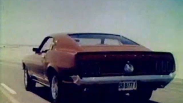 1969 Ford Mustang MACH I commercial смотреть онлайн
