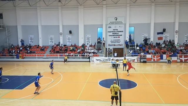 2016 FOOTBALL TENNIS WORLD CUP CHAMPIONSHIP NORTH CYPRUS / FINAL MATCH / ROMANIA - FRANCE / 2-0 смотреть онлайн