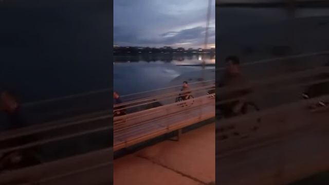 Прогулка по набережной Иркутска.