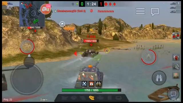 WOT BLITZ с телефона / Качаю все пт сау смотреть онлайн
