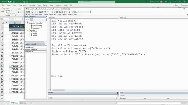 Excel VBA Save to Path Based on Cell Value смотреть онлайн