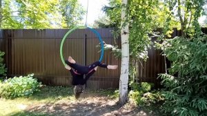 AIR GYMNASTICS ON THE AIR RING / ВОЗДУШНАЯ ГИМНАСТИКА НА ВОЗДУШНОМ КОЛЬЦЕ