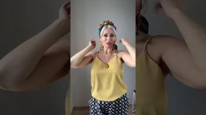 Яркий летний головной убор из платочка Арт: 158011390 Валдберис