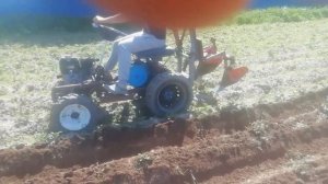 Мини трактор из мотоблока.